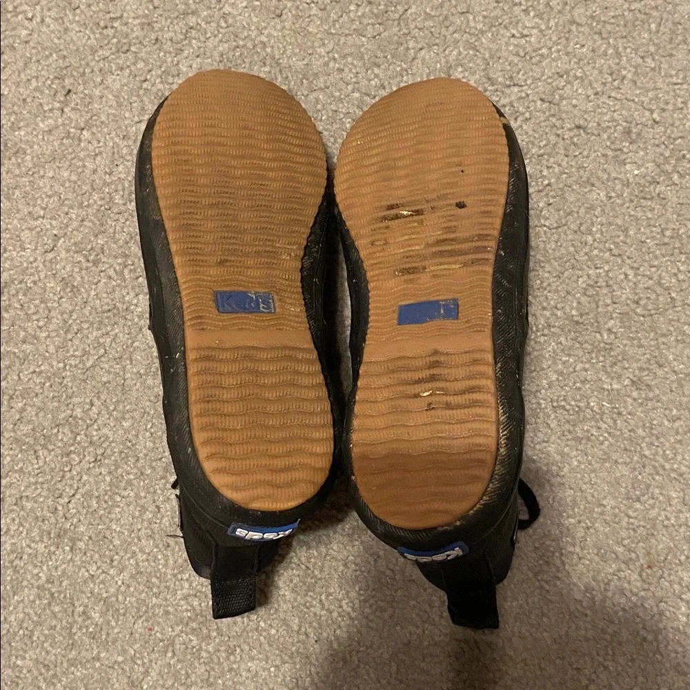 Keds Black Scout Casual Rain Boots
